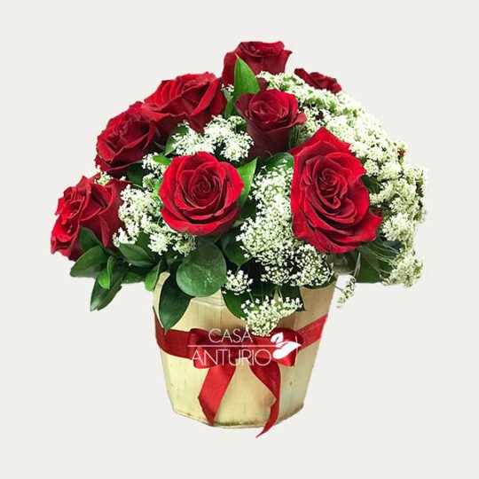 Arreglo de Rosas Rojas