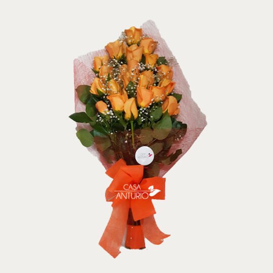Bouquet Elegante Naranja