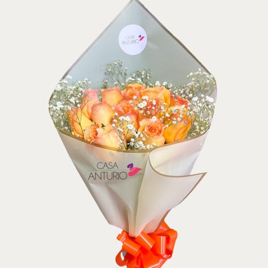 Bouquet de Rosas Naranjas