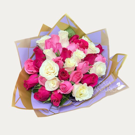Bouquet de Rosas Multicolor