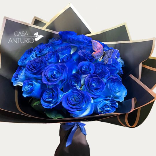 Bouquet de Rosas Azules