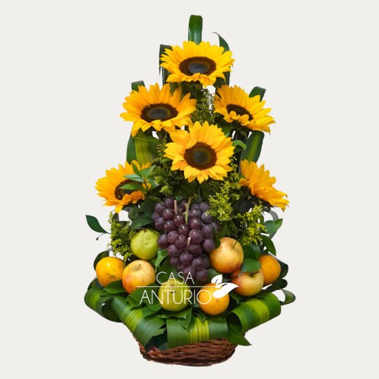 Frutero con Girasoles