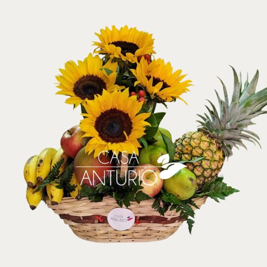 Frutero con Girasoles