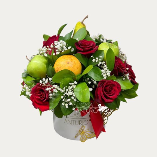 Frutero con Rosas