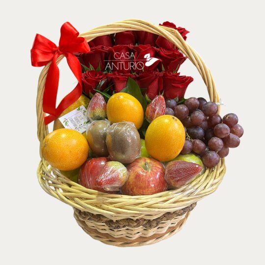 Frutero con Rosas