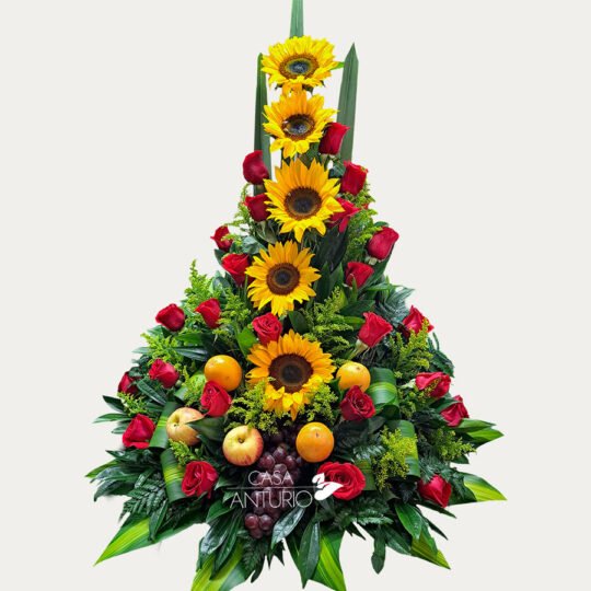 Frutero en Rosas y Girasoles