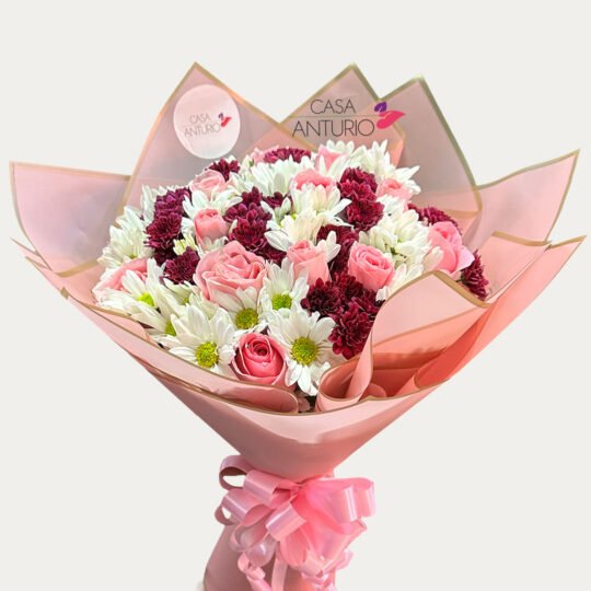 Bouquet de Rosas y Margaritas