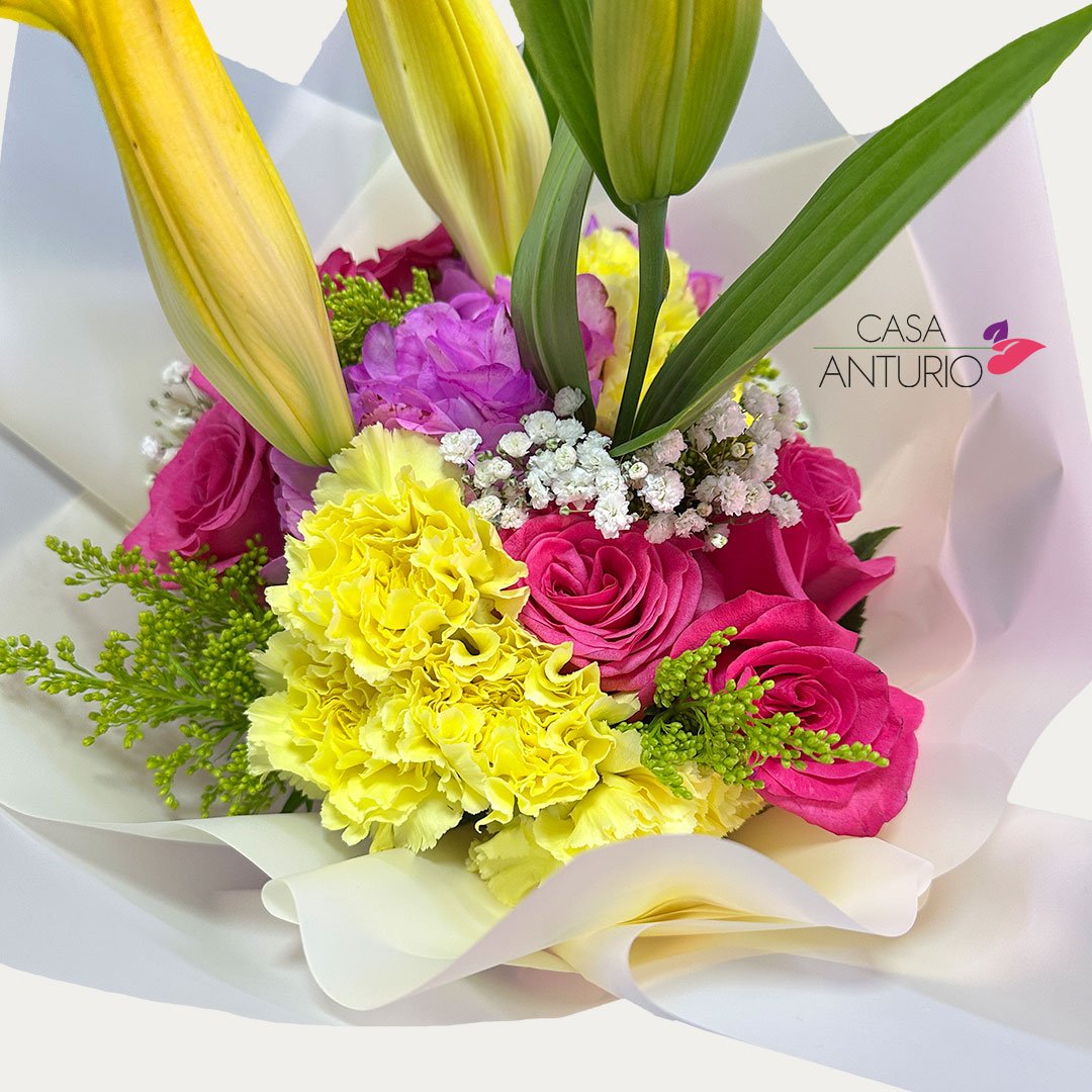 Bouquet Surtido Amarillo - Imagen 4